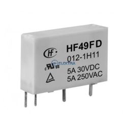 przekaźnik 12VDC, 5A, SPST, HF49FD-012-1H11F