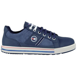 Shoe Safety Blue Nubuck Textile Upper AL