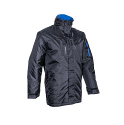 Kurtka parka, 5PDA01, rodzaj Męski, XL, Czarny