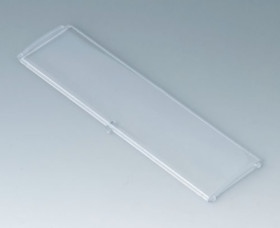 Front cover, with hinge, PC, transparent, B6806202