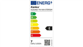 Żarówka Led E27 Xled A60 Ściemnialna 7W-Ww-Stepdim Max 810Lm 2700K Barwa...