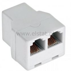 Złącze telefoniczne 6p6c GN.- 2xGN.