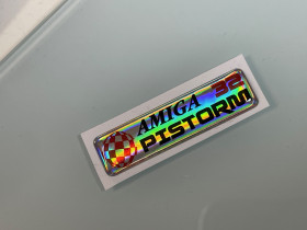 Amiga 1200 Pistorm '32' holo silver