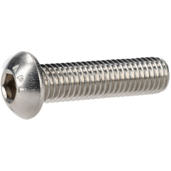 R-TECH 337493 M10 X 40 Hex Socket Button Screws A2 ST/ST