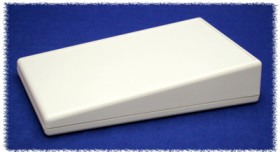 ABS enclosure, (L x W x H) 220 x 140 x 18 mm, gray, IP54, 1599KTLGY