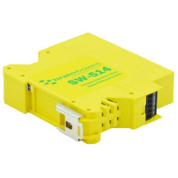Brainboxes SW-514 Compact 4 Port Gigabit Ethernet Switch DIN Rail Mount