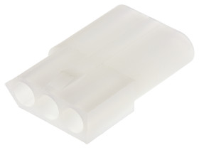 Obudowa złącza 3-pinowe -rzędowe raster: 5.03mm Molex Żeński Swobodne zawieszanie STANDARD .093"