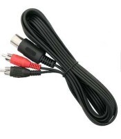 KAB03.01X2 Kabel wtyk 2xCINCH-DIN5-W - 1.2m