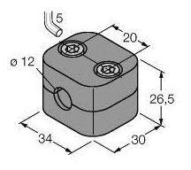 Turck 6901321 Zacisk mocujący BSS-12 1 szt.