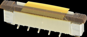 Z13-10-11110 SMD ZIF plug 10pin RM1.0 top entry