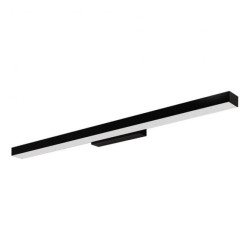 Nowoczesny kinkiet Aqua do łazienki nad lustro czarny, źródło LED 20W IP44 LP-987/1W M BK Light Prestige