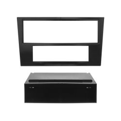 Ramka radia OPEL CORSA D 2006 czar. DIN1 z kieszenią