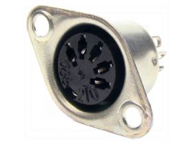 Gniazdo GM545-1;DIN-5;do obudowy; Stereo