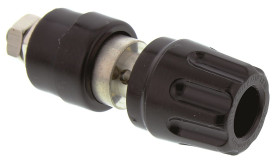 Gniazdo montażowe, rodzaj Żeński, Czarny, 35A, 60V dc