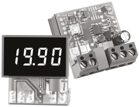 Amperomierz cyfrowy DC wysokość wycięcia: 21.29mm ±0,15% +60°C Murata Power Solutions