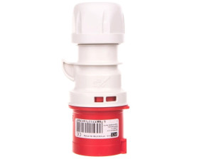 Wtyczka przenośna 16A 3P 400V czerwona IP44 SHARK 013-9