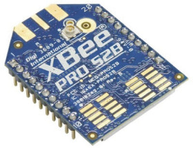 Moduł ZigBee XBP24BZ7UIT-004J, +10dBm, -102dBm, 2.7 → 3.6V, złącza: ADC, DIO, UART, Szeregowe, WPAN, Digi