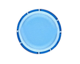 Soczewka przycisku 22mm płaska niebieska bez opisu 22mm M22-XDL-B 216445