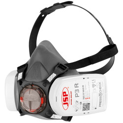 JSP BHT0A3-0L5-N00 Force&#x2122; 8 Half Mask Respirator with Press To Check P3 Filters