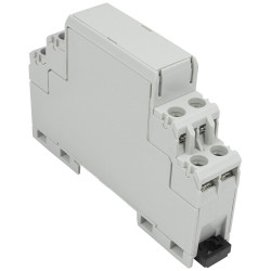 CamdenBoss CMEB/1PG/KIT DIN Rail Terminal Enclosure 18mm Open Top Grey