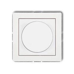 DECO Ściemniacz elektroniczny przyciskowo-obrotowy do lamp LED biały DRO-2