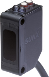 Reflecting light barrier, 3 m, PNP, 12-24 VDC, cable connection, IP67, CX491P