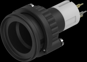 Frame part without orifice plate, 42 V AC/DC, solder connection, 14-435.036