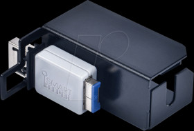 UM03DB Kabel Schloss, USB Typ A, 2-fach, dunkelblau