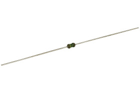 Rezystor; metal film; R04W1%10R; 0,4W; 10ohm; 1%; fi 1,9x3,7; przewlekany (THT); RoyalOhm; RoHS; MFF04FF100JA50