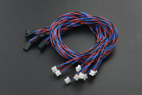 DFRobot Gravity: Analog Sensor Cable for Arduino - 50cm (10 Pack)