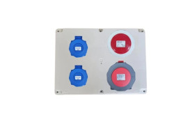 Rozdzielnica ścienna 2x230A 1x16A 1x32A IP67 40203005 29694 X-51479-0076