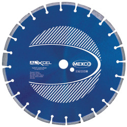 MEXCO ALXCEL350825 Asphalt Looping Diamond Blade 350 x 25.4mm x 8mm Width