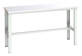 Stół warsztatowy szer. 750mm maks. obciążenie: 350kg Podstawowy stoł Blacha stalowa dł. 2000mm wys. 740 → 1140mm