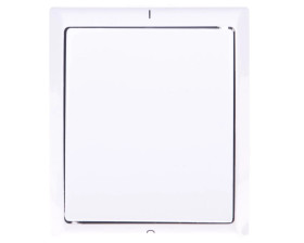 Fala łącznik pojedynczy, dwubiegunowy IP44 biały ŁNH-11H/00