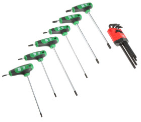 Star Key Set typu L, T, 14 szt., RS PRO