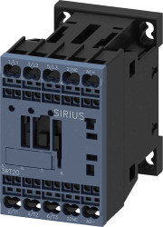 Stycznik 3RT2 24 V ac Siemens styki: 3-biegunowy 3 kW 4.9 A 1 NC 24 V Sprężynowe 3RT2015-2BB42-0CC0