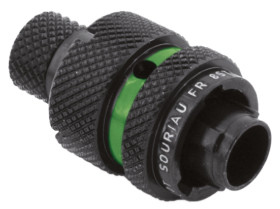 Złącze wielostykowe przemysłowe 3-pinowe Montaż na kablu Wtyczka Souriau Sunbank by Eaton