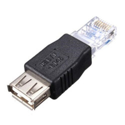 Przejściówka z USB na RJ45 LAN adapter do podłączania modemów