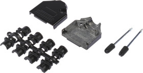 Osłona tylna D-Sub 15 -pinowe Cynk Proste MH Connectors A