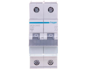 Wyłącznik nadprądowy 2P C 40A 6kA AC MCN240E