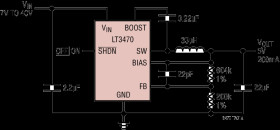 Micropower Buck Regulator with Integrated Boost and Catch Diodes