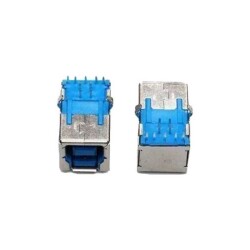 USB 3.0 GNIAZDO TYP "B" DO DRUKU KĄTOWE