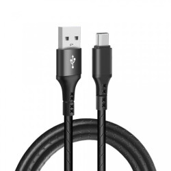 KABEL AMPERE USB TYP C 1M CZARNY