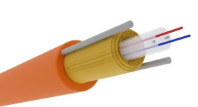 Kabel światłowodowy DAC FOXX 2 włókna SM 9/125 G.657.A1 zewnętrzny ziemny pomarańczowy CELLCO /2000m/