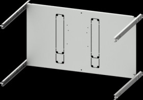 Mounting plate, metal, (L x W x H x D) 600 x 600 x 300 x 400 mm, for 3KL5 to 125A, 3- or 4 pole, 8PQ6000-2BA65