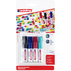 Edding 2481661 Pens Markers Correction assorted colours versatile use