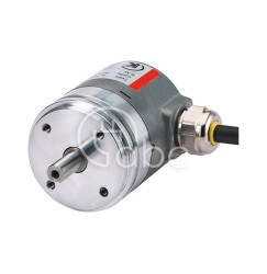 Przetwornik pomiarowy obrotu absolutny z wałem typ M3658, 8.M3658.26C4.2111