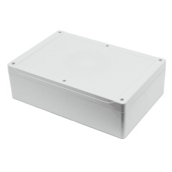 Hammond 1555X2GY Watertight PC Enclosure, Styled Lid 300 x 200 x 90, Grey