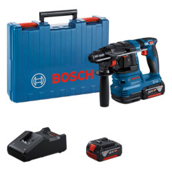 Bosch DIY 611924072 GBH 18V-22 SDS-Plus Rotary Hammer 18V 2 x 4.0Ah Li-ion