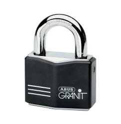 Kłódka bezpieczeństwa LOTO z hartowanej stali, szekla 26 mm (2 szt.), 805837